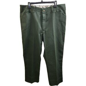 Vintage Ben Davis Pants Mens Green Workwear Skate Size 38x32 (39x31.5)
